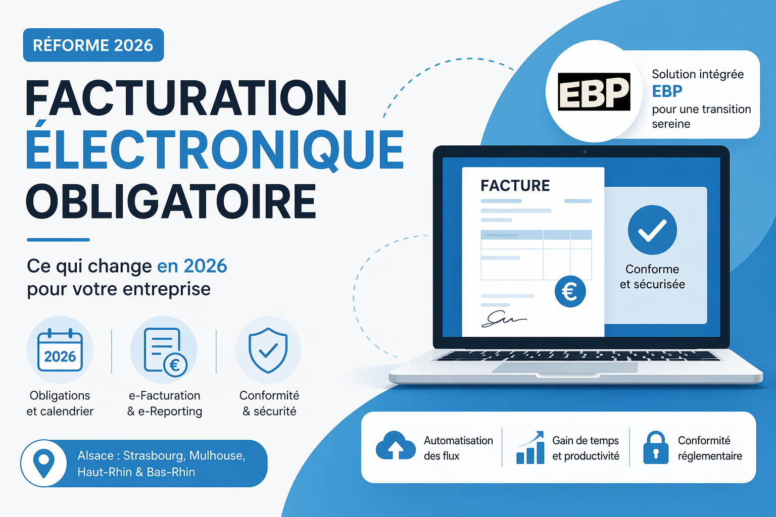 Miniature article blog - Facturation électronique obligatoire 2026 - ce qui change pour votre entreprise